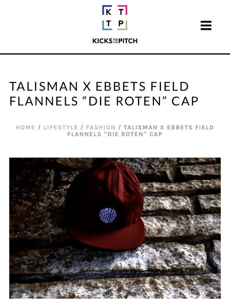 Talisman & Co. "Die Roten" Cap Featured in Kicks to the Pitch