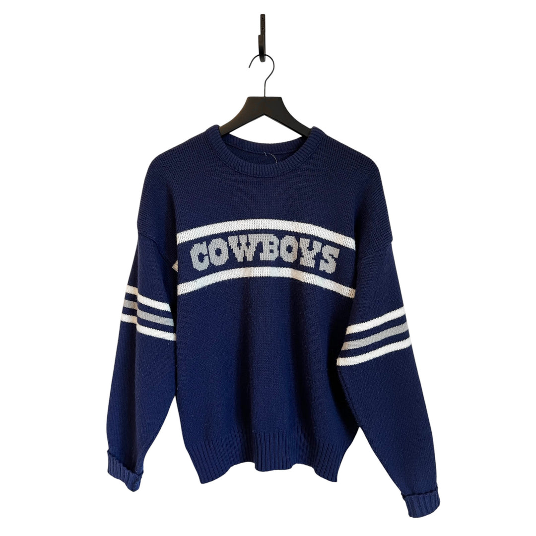 Dallas Cowboys Navy Cliff Engle Sweater