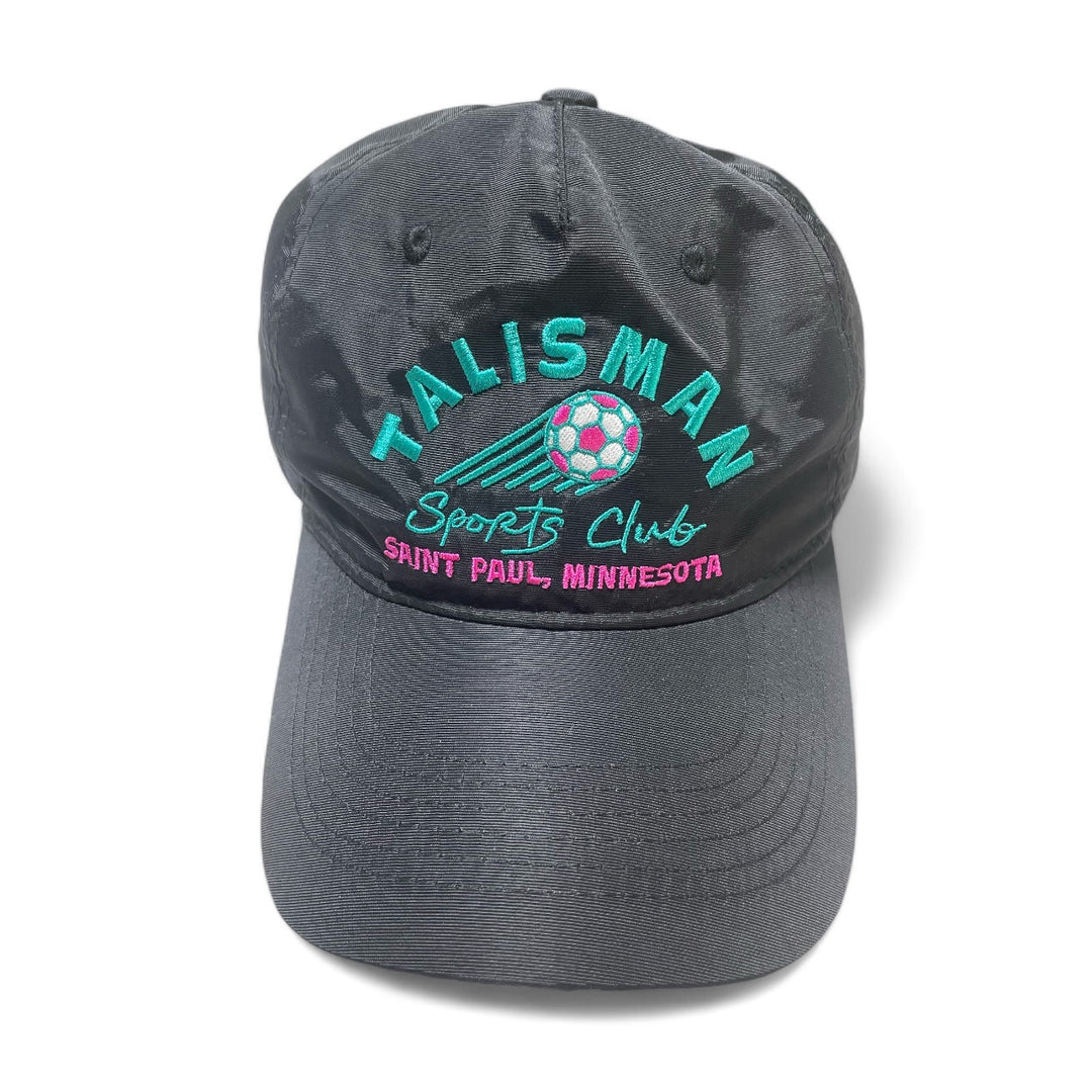 Talisman Sports Club Nylon 5-Panel Cap - Black