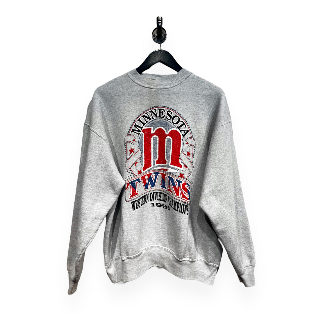 Minnesota Twins 1991 Western Division Champions Crewneck