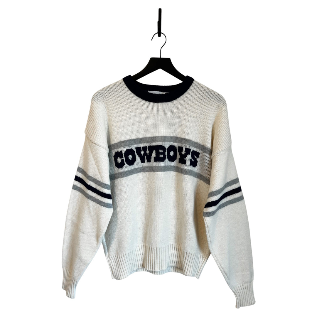 Dallas Cowboys White Cliff Engle Sweater