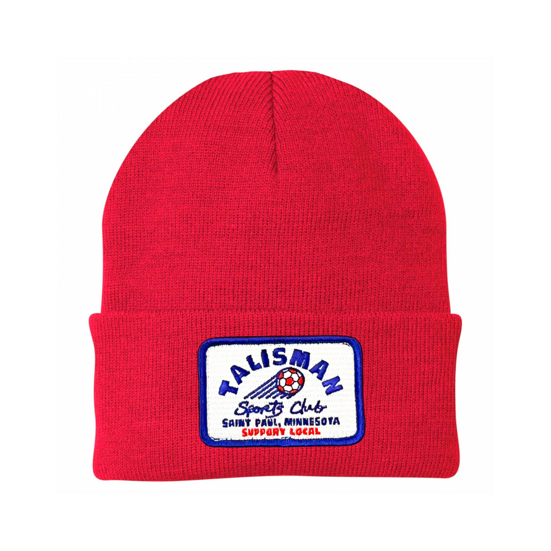 Talisman Sports Club Red Beanie