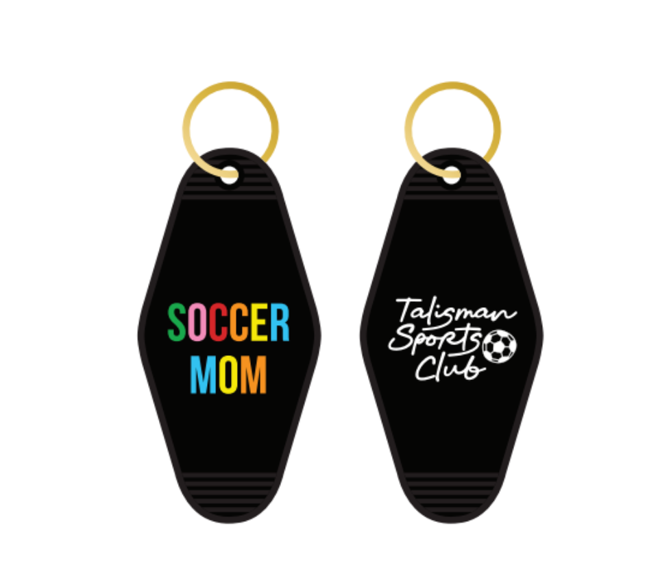 Talisman Soccer Mom Keychain
