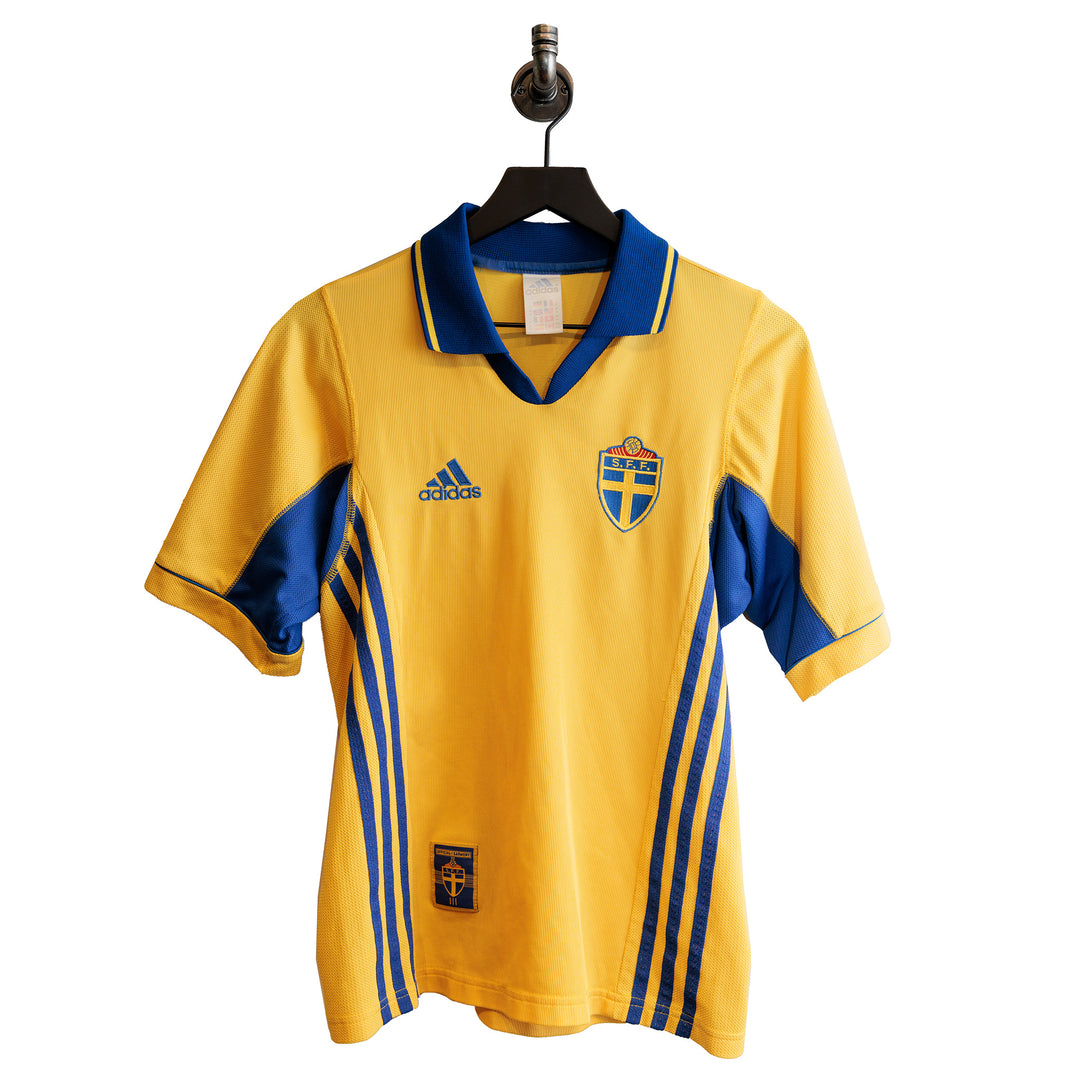 Sweden 90s Adidas Youth Home Jersey