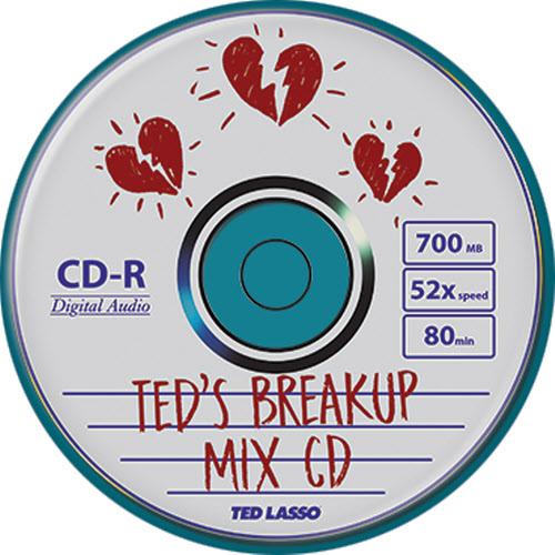 Ted Lasso Breakup Mix CD Button