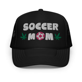 Chill Soccer Mom Foam Trucker Hat