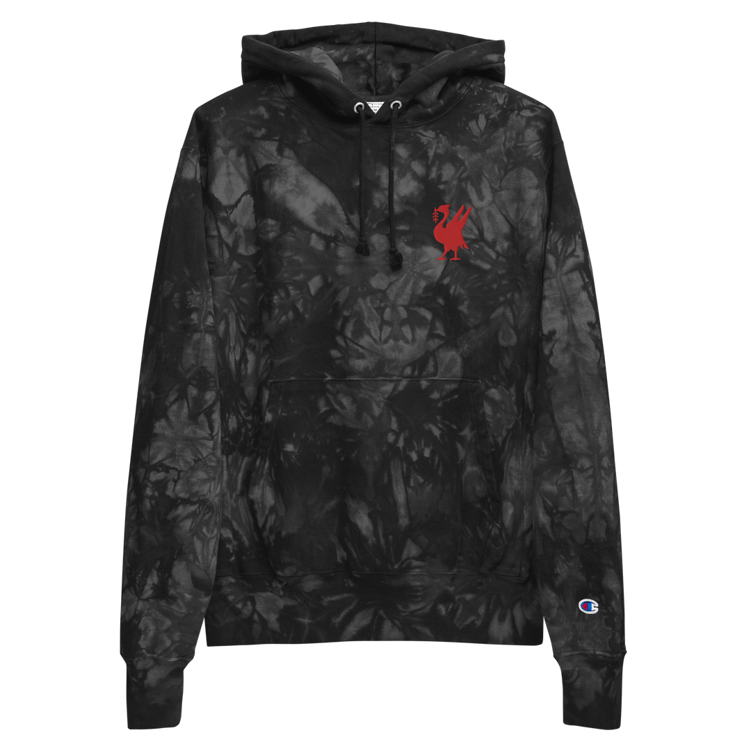 Liverbird Champion Reverse Weave Tie Dye Hoodie