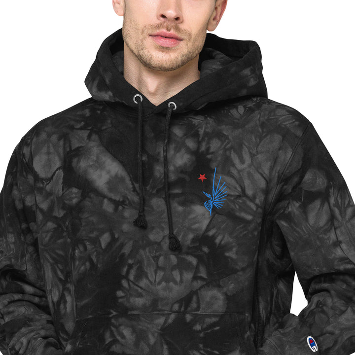 Deadloon Champion Reverse Weave Tie Dye Hoodie