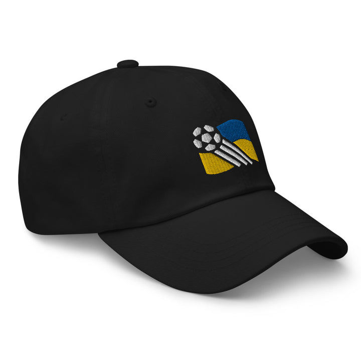 Ukraine Black Dad Cap