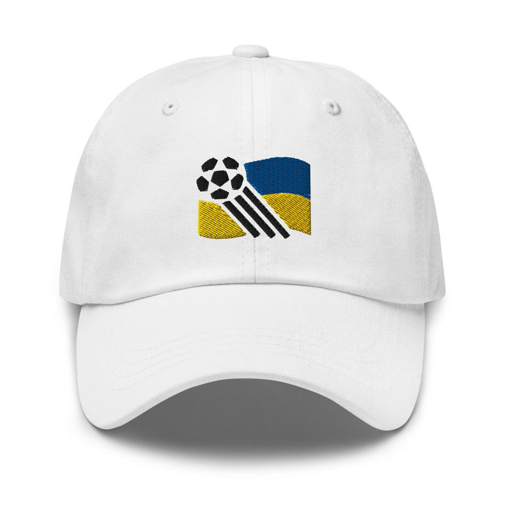 Ukraine White Dad Cap