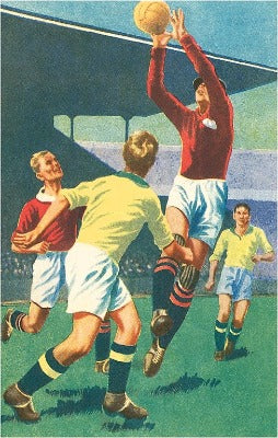 Game of Soccer Card