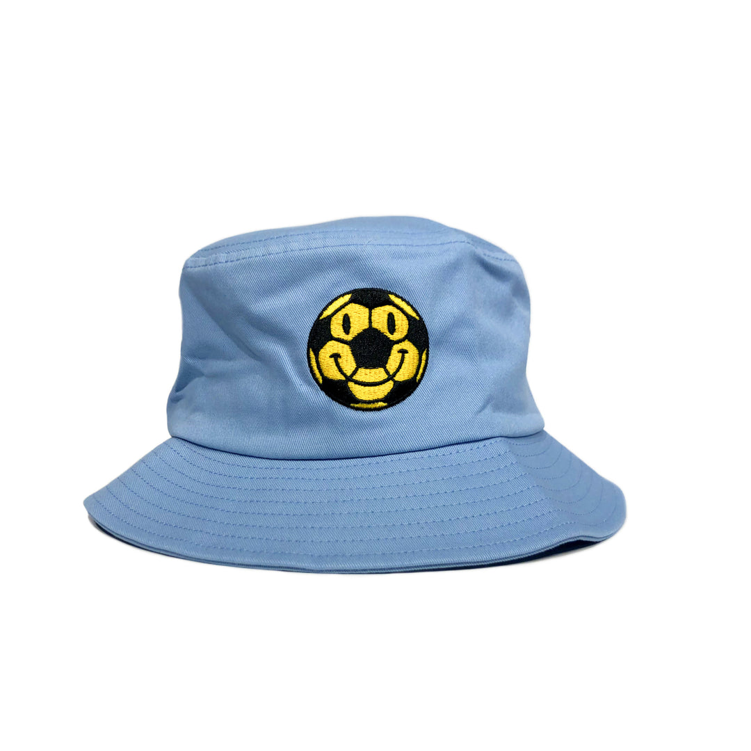 Happy Ball Baby Blue Bucket Hat