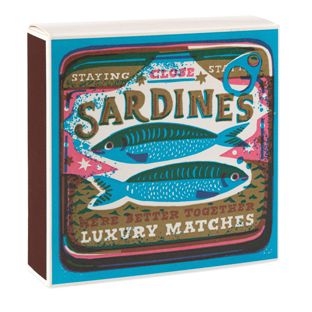 Sporty Sardines | Square - Safety Matches
