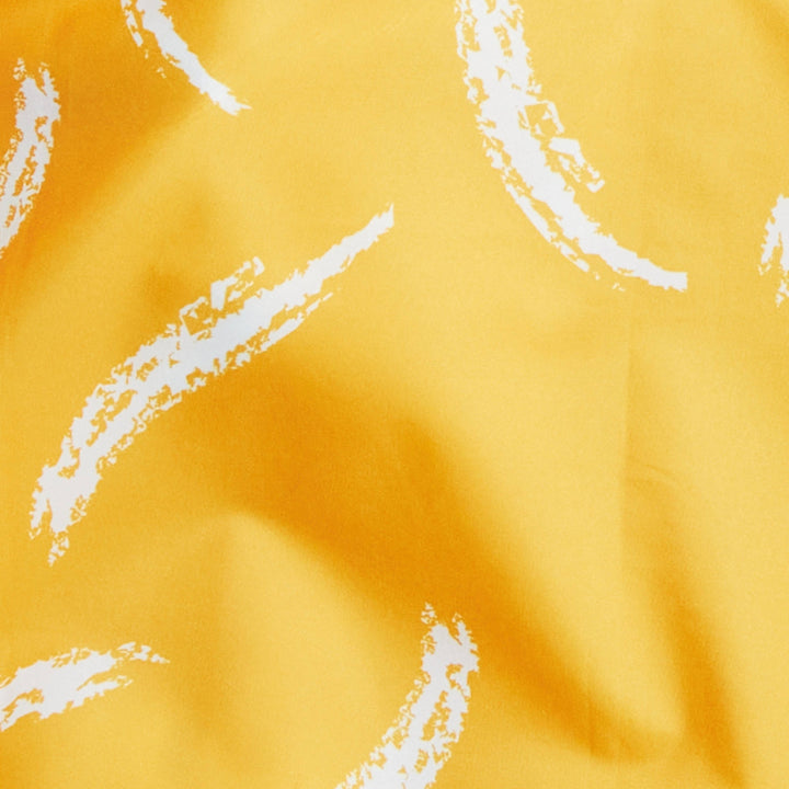 Saffron Brush Yellow Eco Reusable Tote Bag