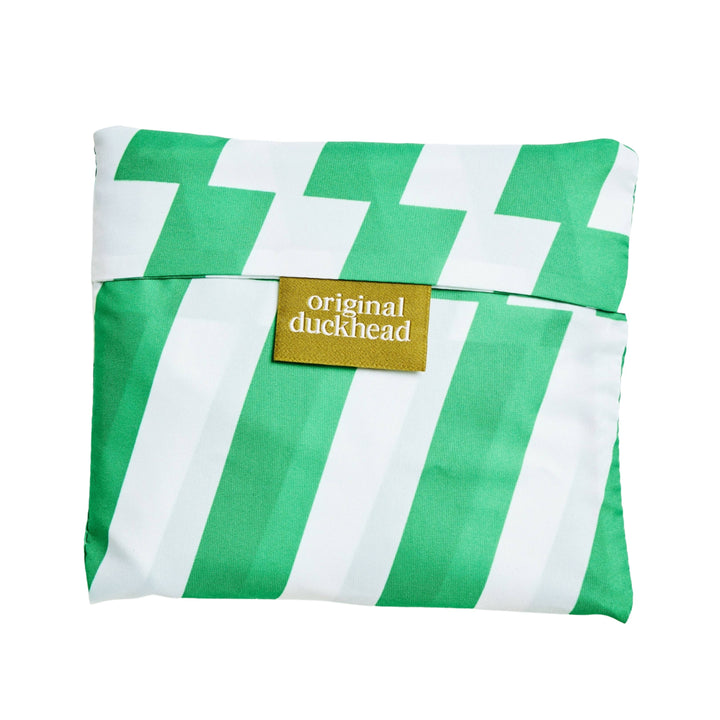 Sideline to Shoreline Tote - Green Stripe
