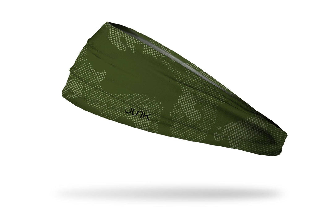 Camo Green Sports Headband