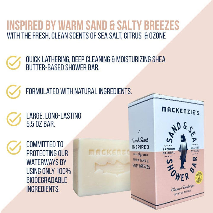 Beach Club Sand & Sea Shower Bar