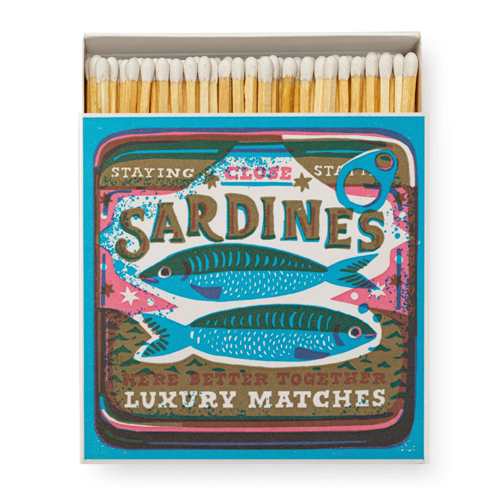Sporty Sardines | Square - Safety Matches