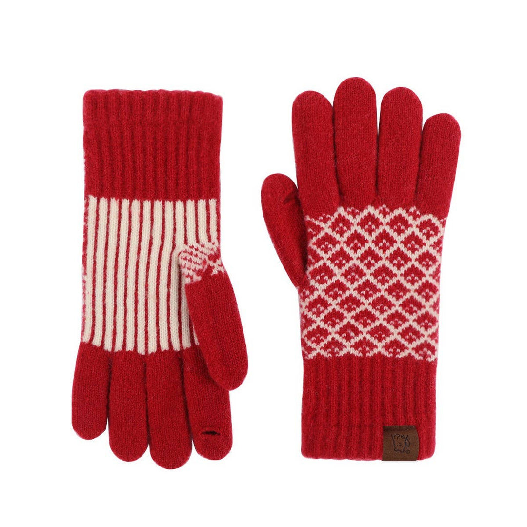 Bleacher Knit Gloves - Navy