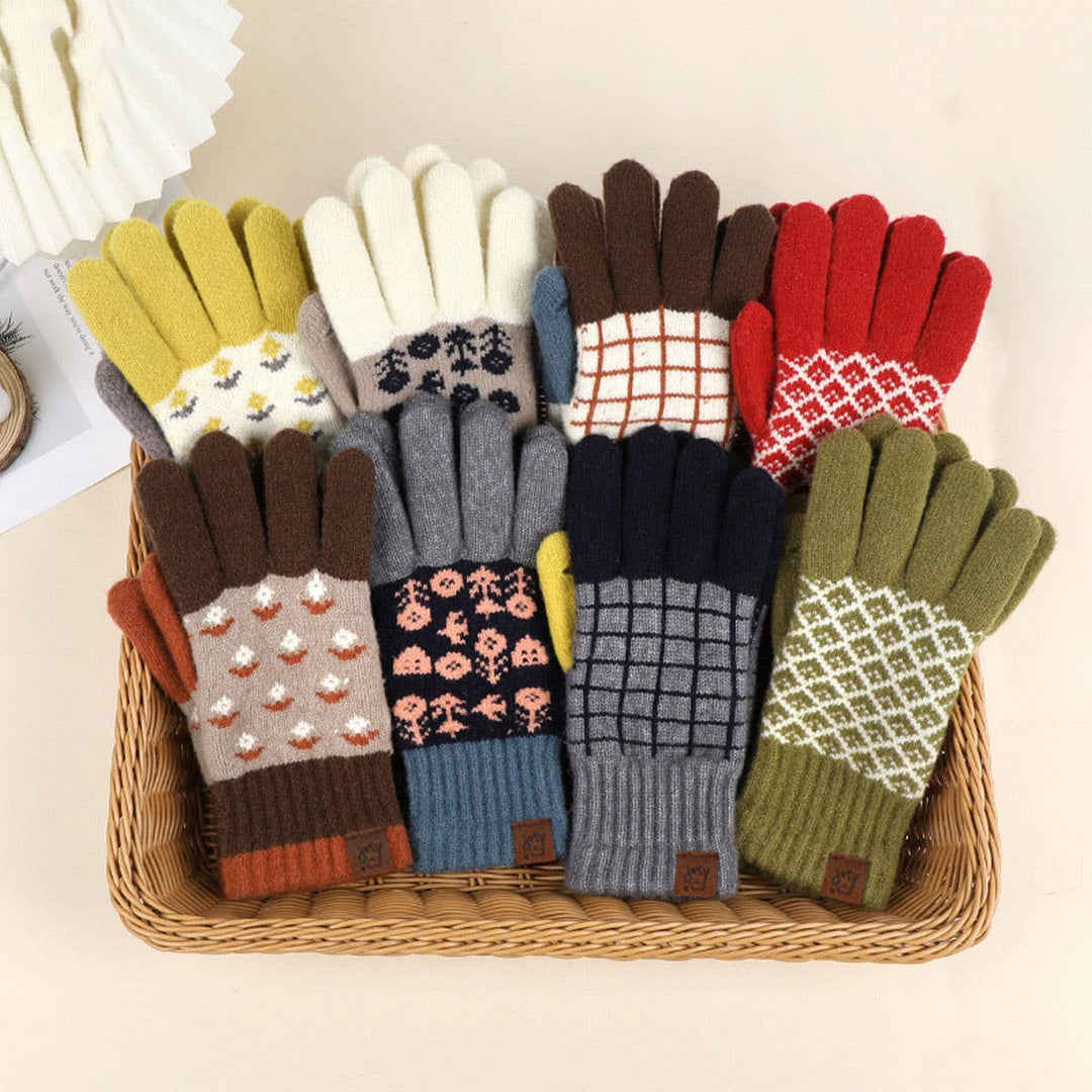 Bleacher Knit Gloves - Coffee