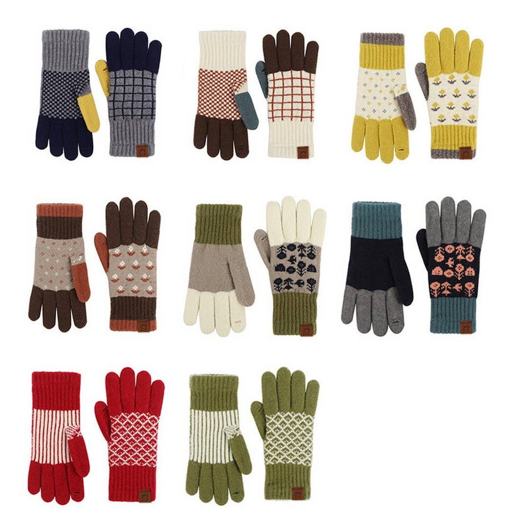 Bleacher Knit Gloves - Coffee