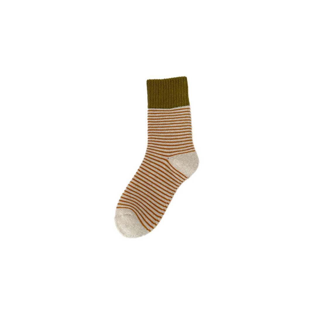 Varsity Stripe Socks - Green