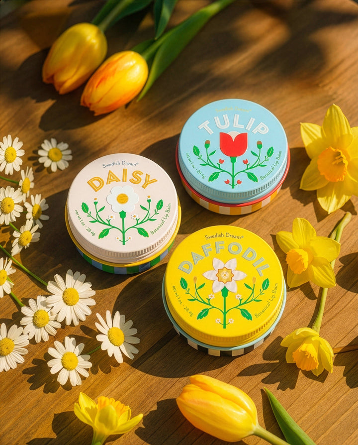 Sideline Blooms Daisy Botanical Lip Balm