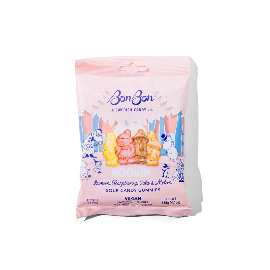 Halftime Swedish Candy - Moomin Sour Gummies