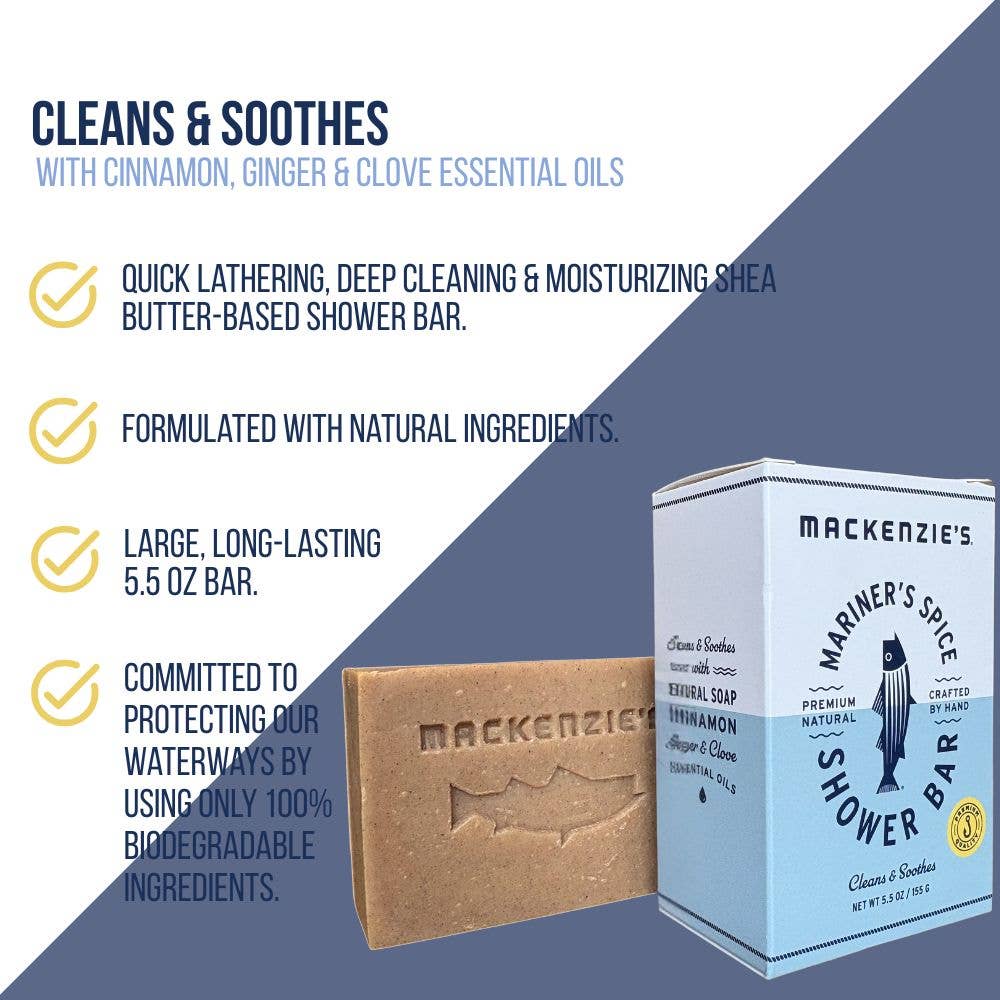 Sea Sports Mariner's Spice Shower Bar