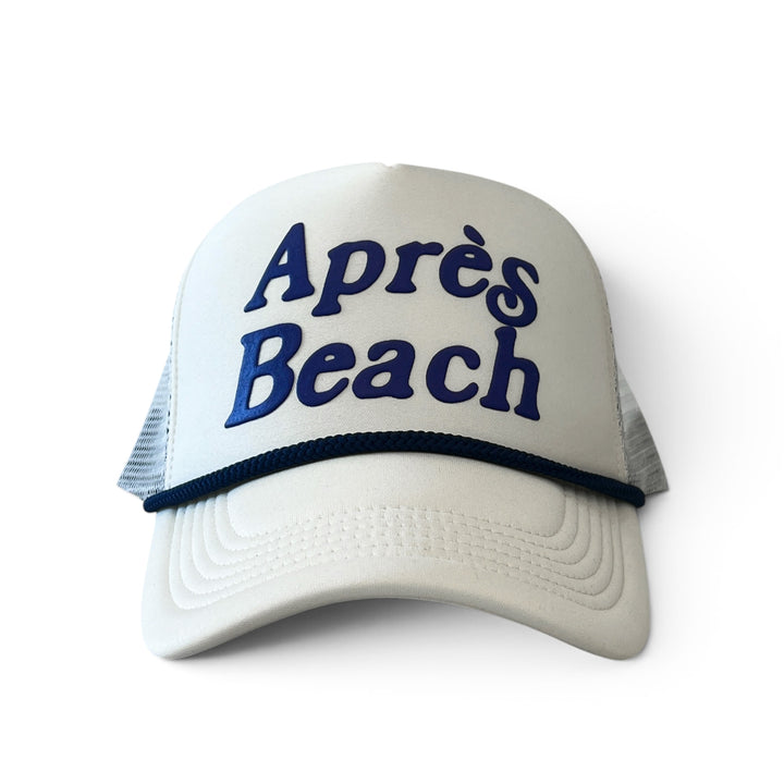 Après Beach Cream and Navy Foam Trucker