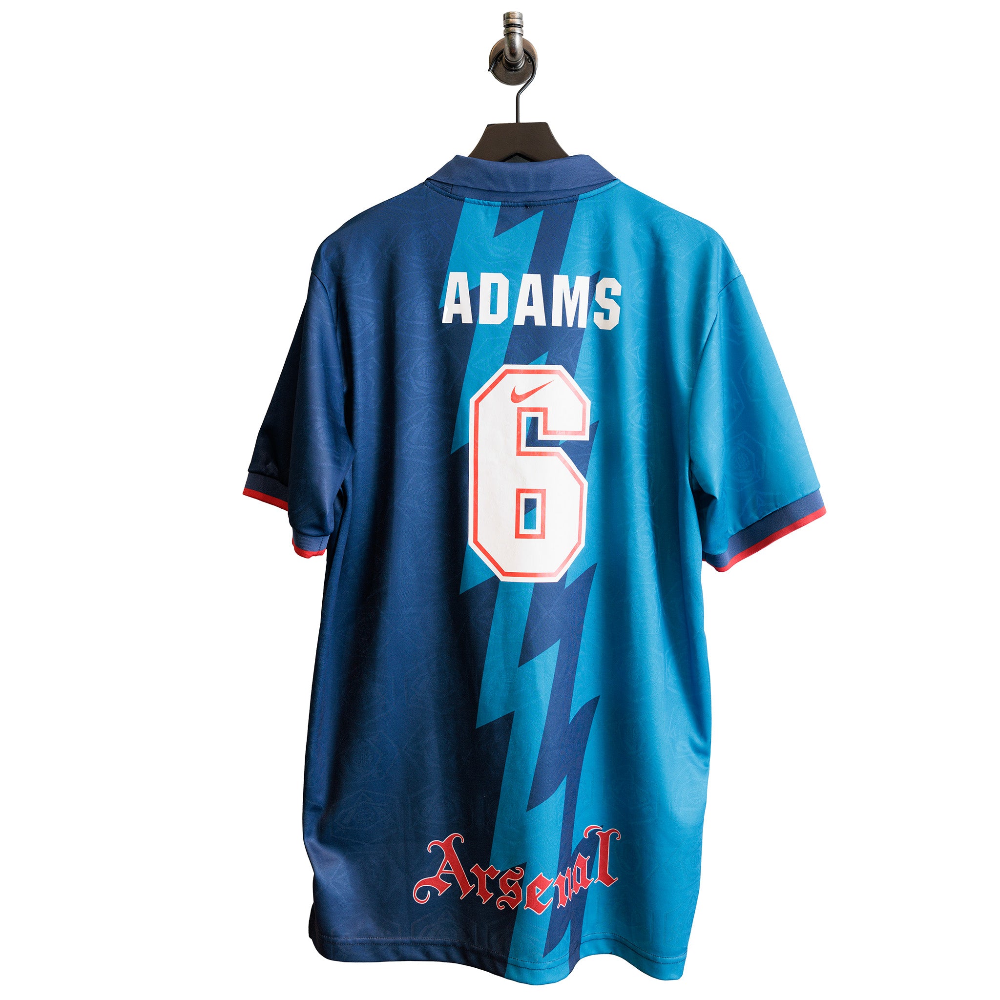1995-96 Arsenal Away Shirt Wright #8 - 7/10 - (M)