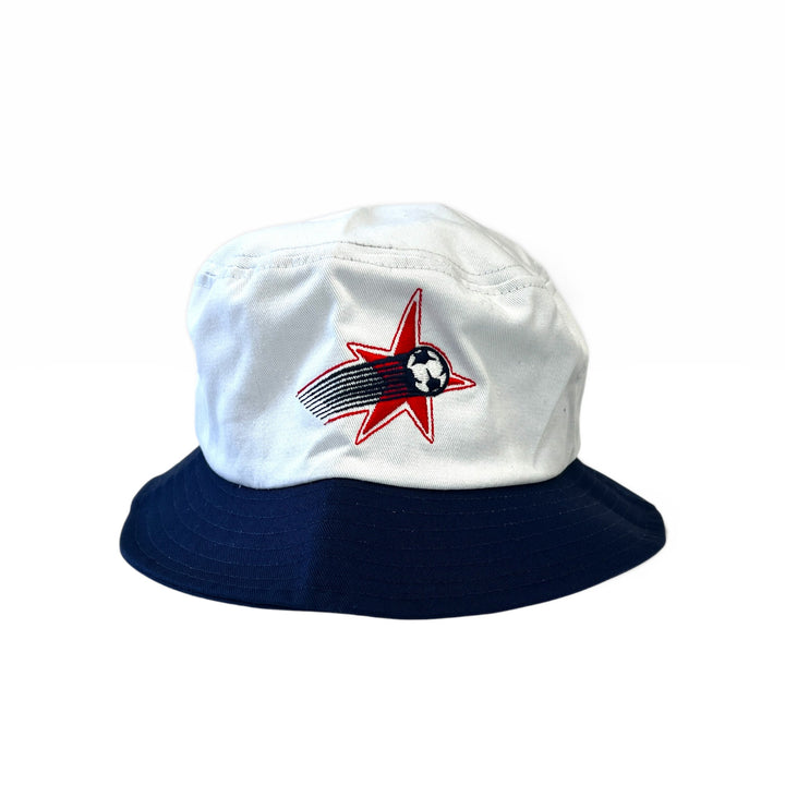 US Soccer Retro 1993 BUCKET Cap - Off White / Navy