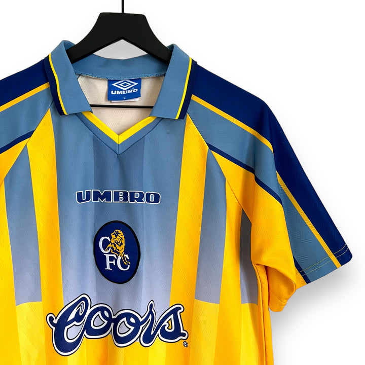 Talisman Vintage Chelsea 1997-98 Umbro Away Soccer Jersey
