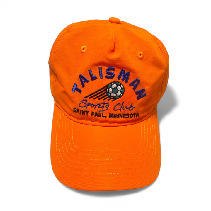 Talisman Sports Club Nylon 5-Panel Cap - Orange