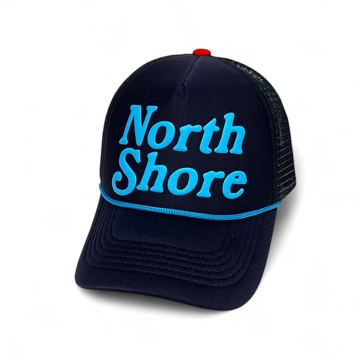 North Shore Navy Foam Trucker Hat