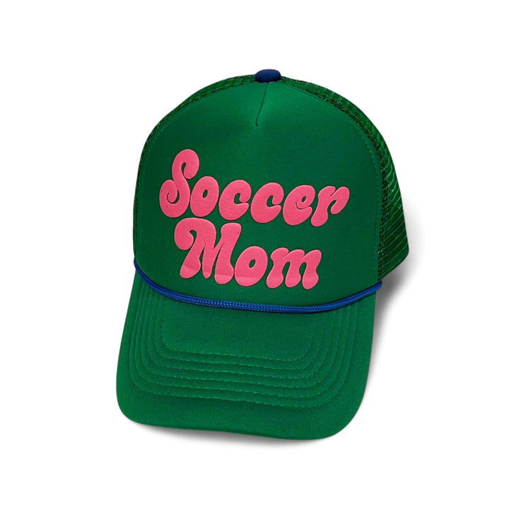 Soccer Mom Green Foam Trucker Hat