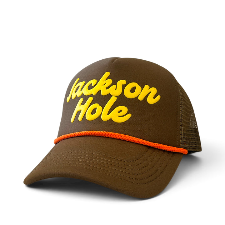 Jackson Hole Brown Foam Trucker
