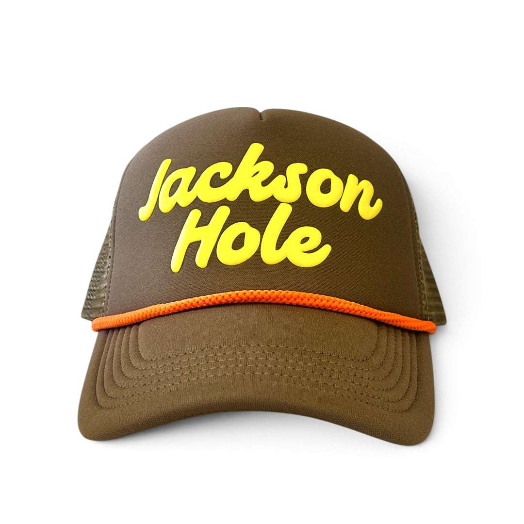 Jackson Hole Brown Foam Trucker