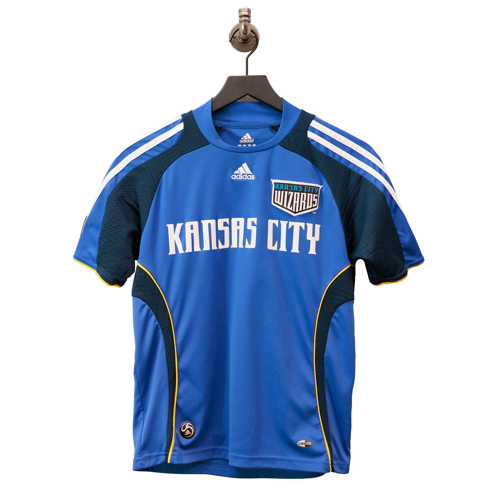 Kansas City Wizards Away 1998 Jersey - popular Adidas Large (Sporting KC/SKC)