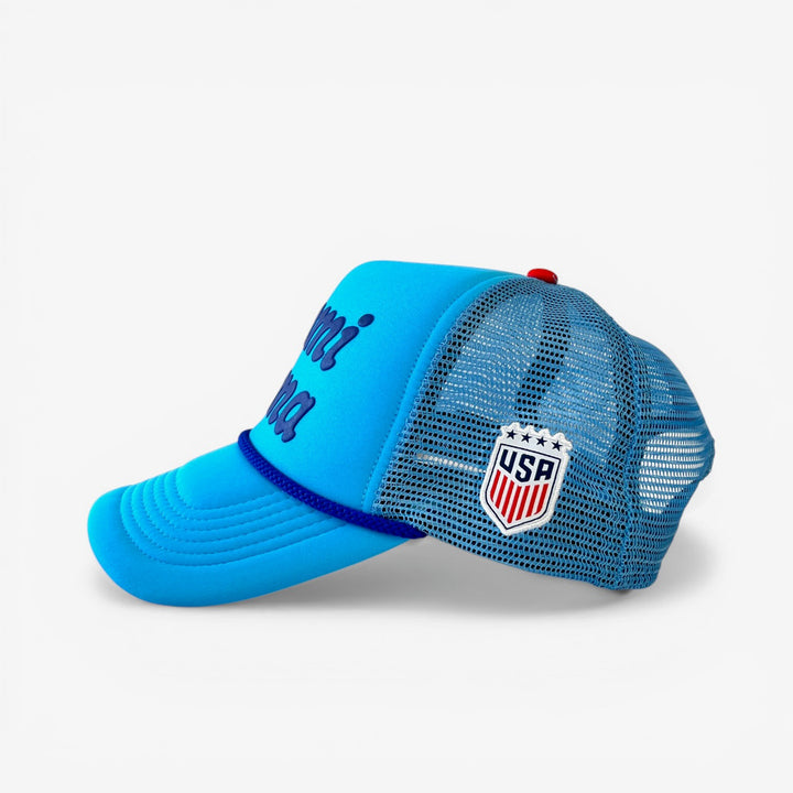 USWNT Naomi Girma Trucker Blue
