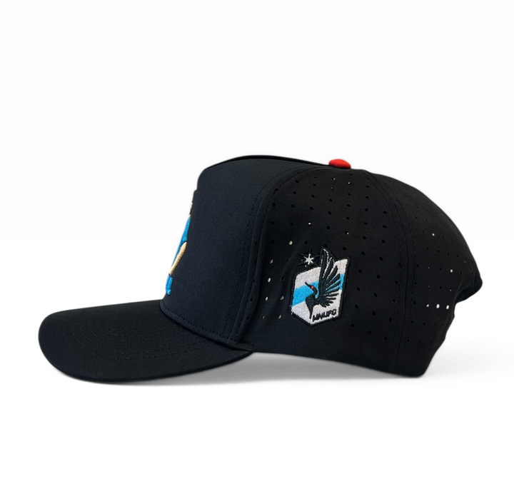 MNUFC Michael Boxall Structured Performance Cap - Black
