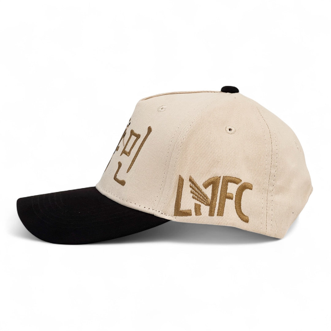 LAFC Son Heung-Min Korean Front 5-Panel Cap Off White | Talisman x MLS