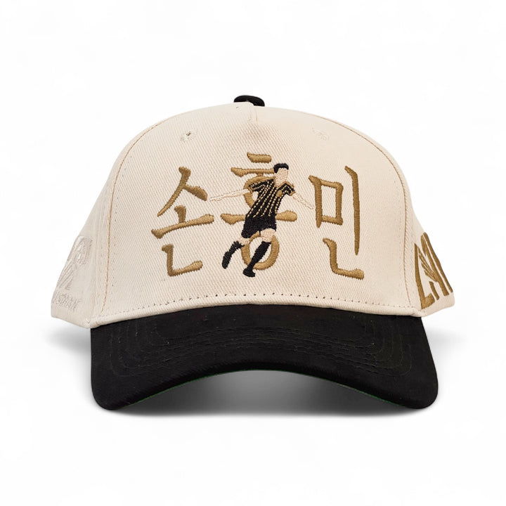 LAFC Son Heung-Min Korean Front 5-Panel Cap Off White | Talisman x MLS