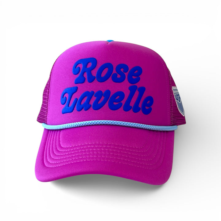 USWNT Rose Lavelle Pink Trucker Cap