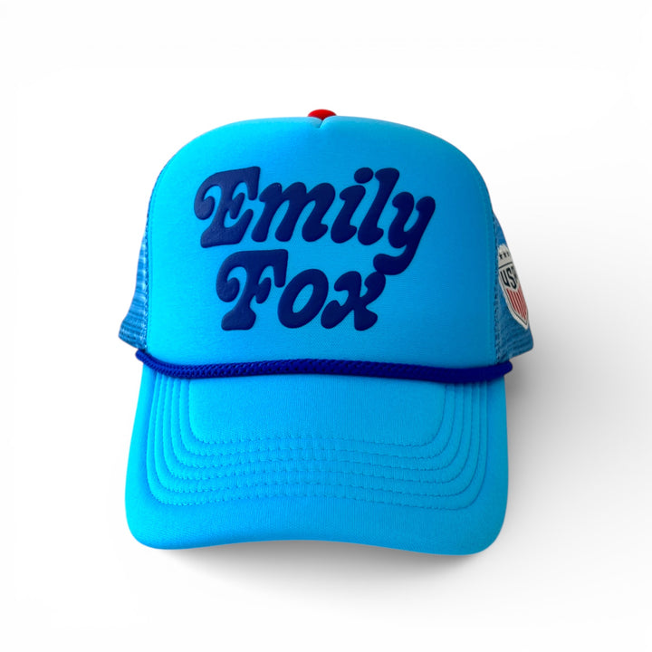 USWNT Emily Fox Trucker Blue