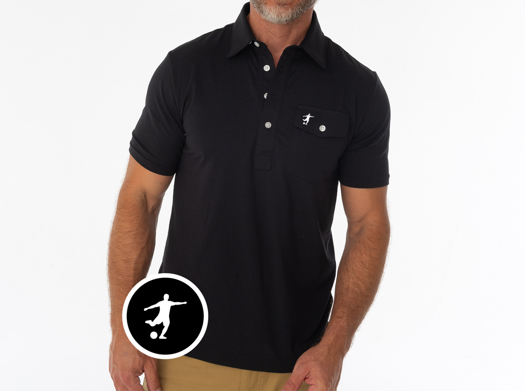 Talisman - Performance Players Shirt - Footballer - Black
