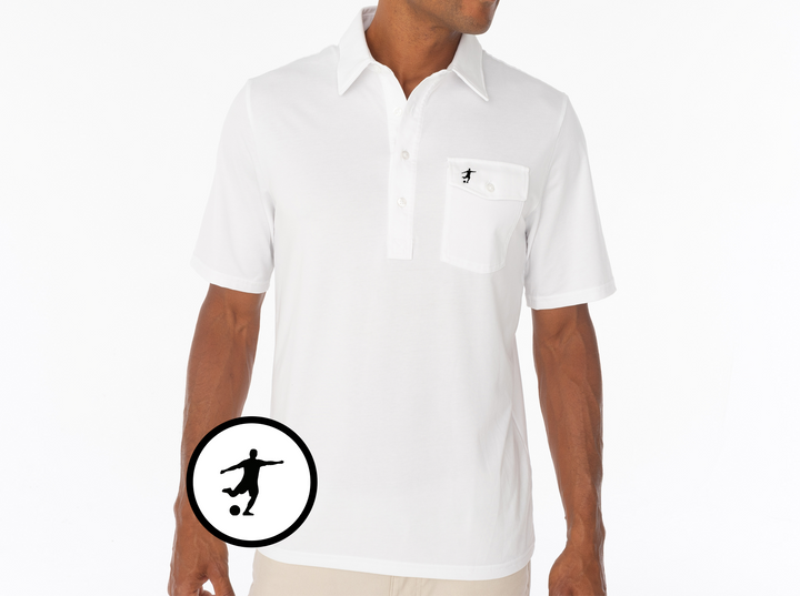 Talisman - Performance Players Shirt - Footballer - Bright White