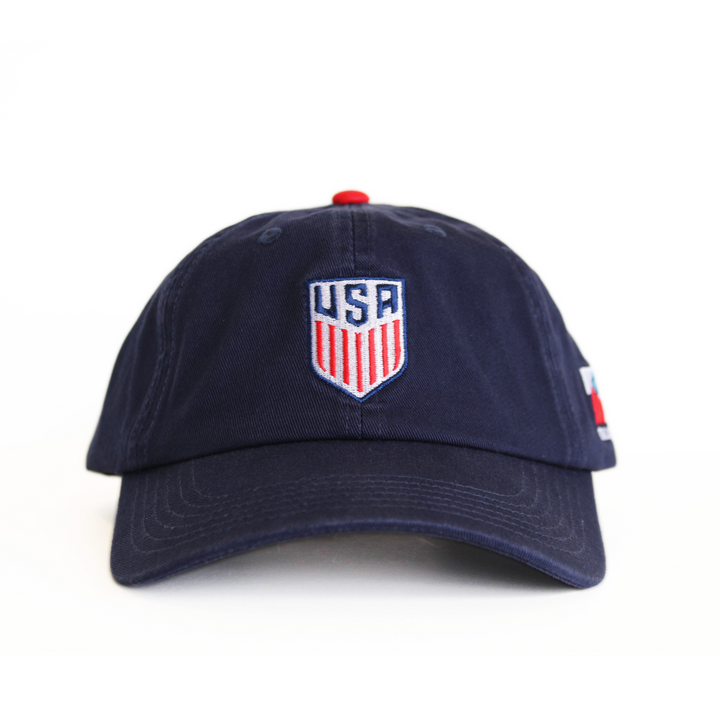 US Soccer CREST Navy Dad Cap