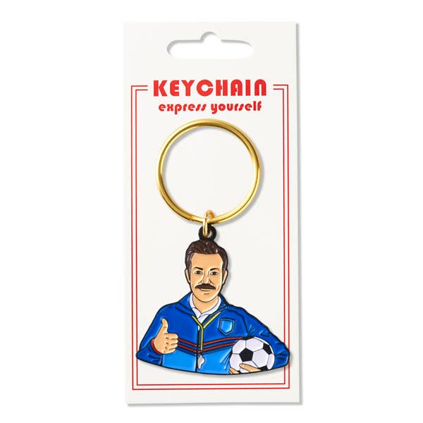 Ted Lasso Keychain - Coach