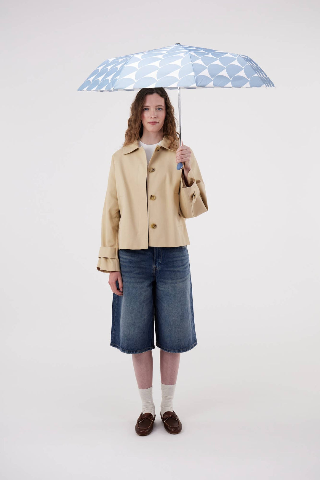 Rain Delay Duck Umbrella - Denim